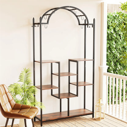 5-Tier Tall Indoor Plant Stand