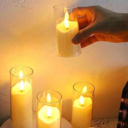 6Pcs Led Flameless Electric Candles