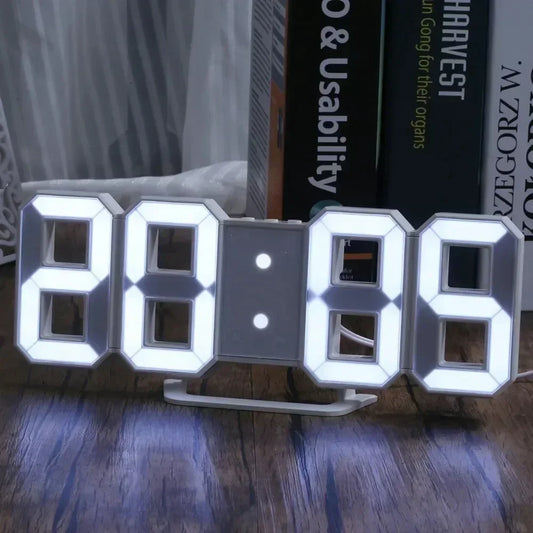 Clock 3D LED Digital Alarm Clock